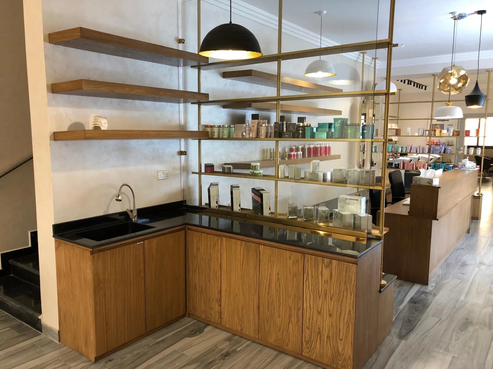 Al Waab Ladies' Salon interior design project - Carpentry Works, Furniture Decoration, Electrical Works