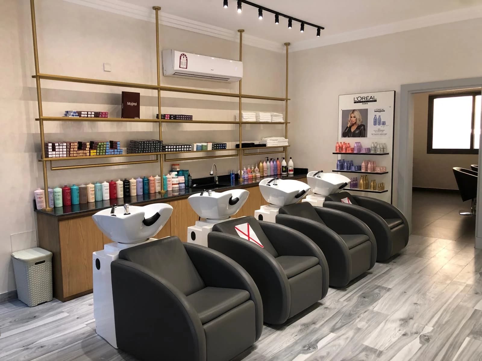 Al Waab Ladies' Salon interior design project - Carpentry Works, Furniture Decoration, Electrical Works